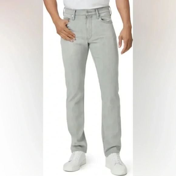 Paige Jeans Mens Federal Slim Straight Stretchy Leg Grumman 42 - Picture 1 of 11
